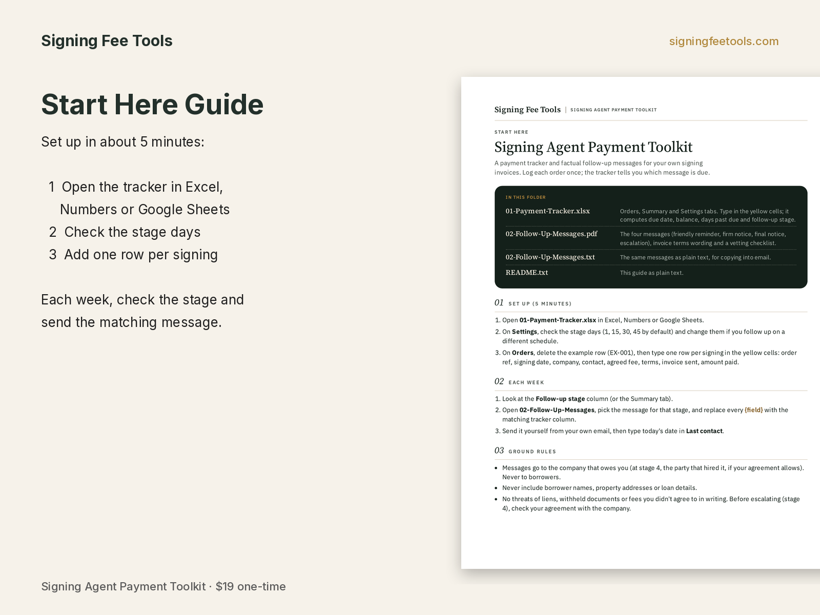 Start Here guide